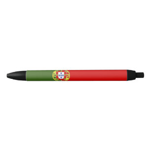 Caneta Preta bandeira de Portugal