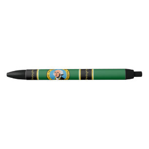 Caneta Preta Bandeira de Washington