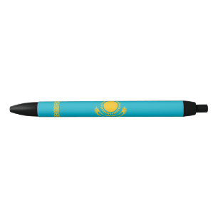 Caneta Preta bandeira do Cazaquistão