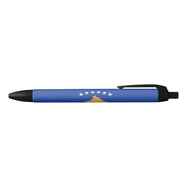 Caneta Preta Bandeira do Kosovo (parte de cima)