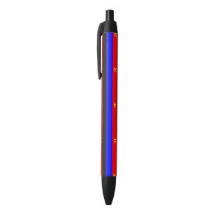 Caneta Preta Bandeira do Orgulho Poliamoroso