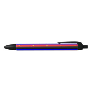 Caneta Preta Bandeira do Orgulho Poliamoroso