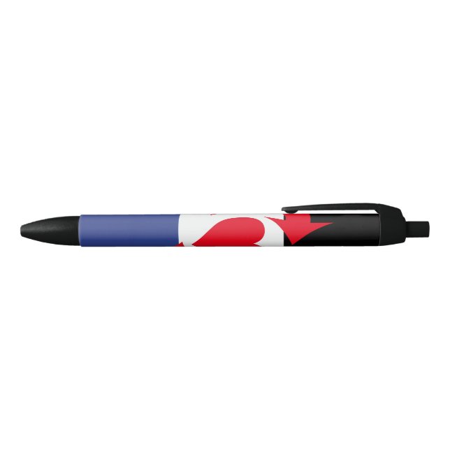 Caneta Preta Bandeira do Orgulho Switch (parte de cima)