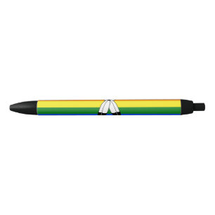 Caneta Preta bandeira do orgulho two-spirit de SlipperyJoe simb