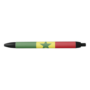 Caneta Preta Bandeira do Senegal