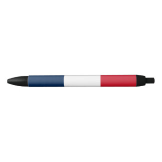 Caneta Preta Bandeira Francesa