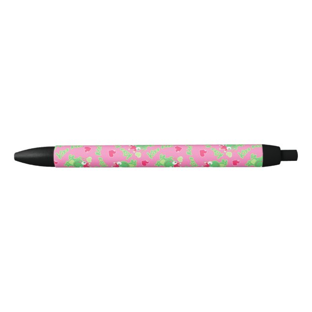 Caneta Preta Beije-me sapo (Frente)