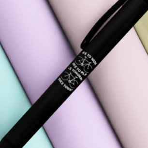 Caneta Preta Bike Forever - Ciclo Legal