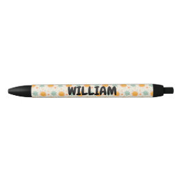 Caneta Preta Boho Sun Reproduzido