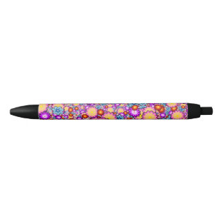 Caneta Preta bomba floral1