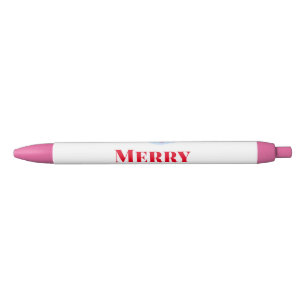 Caneta Preta Boneco de neve azul Natal feliz Natal adicionar no