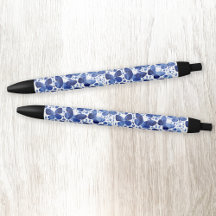 Borboleta Aquarela Azul