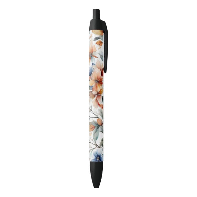 Caneta Preta Botões de Gengibre (parte de inferior (Vertical))