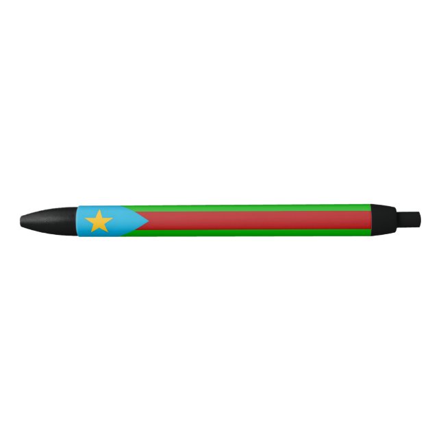 Caneta Preta Brio Flag Pen (Frente)