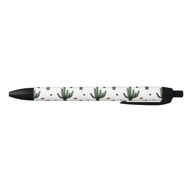 Caneta Preta Cactus (Parte Inferior)