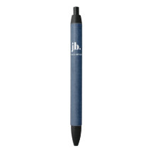 Calças Jeans de Ganga Azul Marinho Monograma Moder