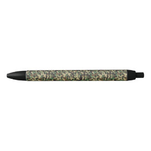 Caneta Preta Camuflagem modelada