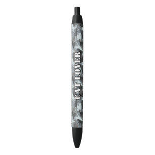 Caneta Preta Camuflagem Urbana de Gatos