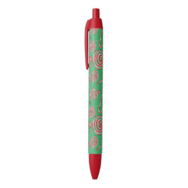 Caneta Preta "Candy Cane"