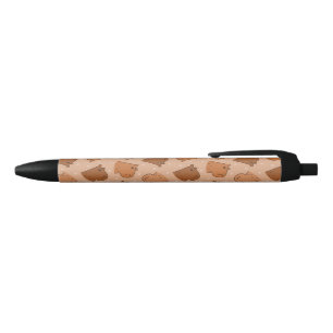 Caneta Preta Capybara
