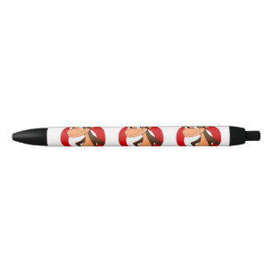 Caneta Preta Cartoon Chimp