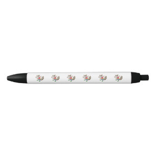 Caneta Preta Cartoon Raccoon