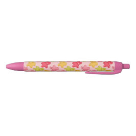 Caneta Preta Cavalo Gummy Fruta Tropical Rosa