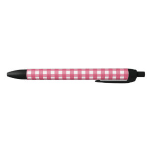 Caneta Preta Cerise Gingham