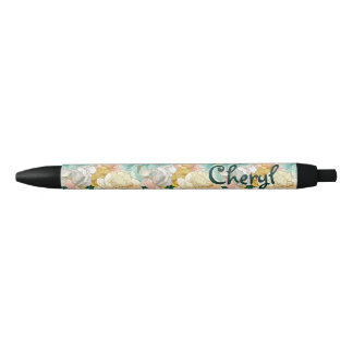 Caneta Preta Cherry Blossom School