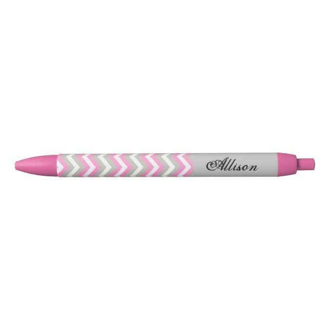 Caneta Preta Chevron (Frente)