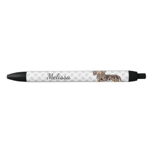 Caneta Preta Chocolate & Tan Dapple Short Hair Dachshund & Name