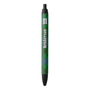 Caneta Preta Clan Henderson Tartan