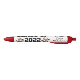 Caneta Preta CLASSE DE 2022 - Live Laugh Love Kick Bumbum!