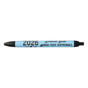 Caneta Preta Classe Star de Graduação 2026