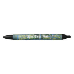 Caneta Preta Claude Monet - Lago de Nenúfares, Harmonia Verde