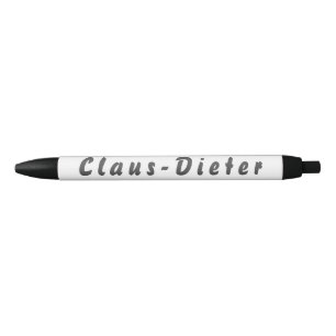 Caneta Preta Claus-Dieter Kugelschreiber