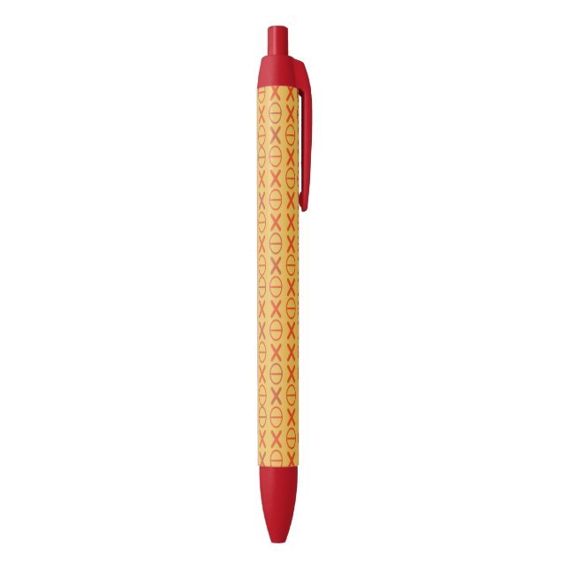 Caneta Preta CÓDIGO vermelho em qualquer cor (parte de inferior (Vertical))