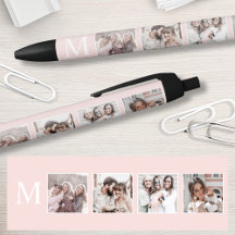 Colagem de Fotografias Personalizada Cor-de-rosa E