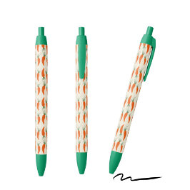 Caneta Preta Coleção de Cenouras Botânicas