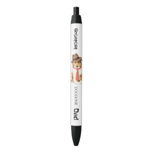 Caneta Preta Collie Pai