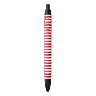 Caneta preta com a bandeira da Turquia, patriótica