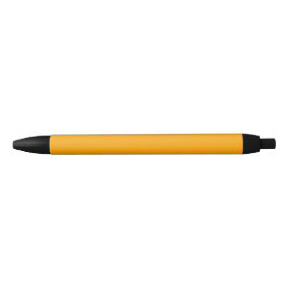 Caneta Preta Cor Laranja Sólido Simples
