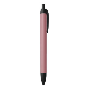 Caneta Preta Cor Sólida do Rosa Dusty
