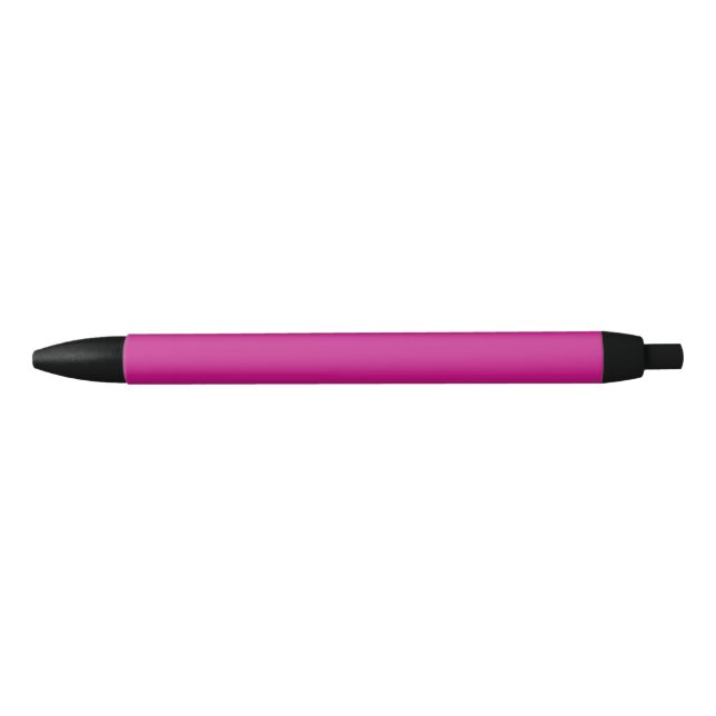 Caneta Preta Cor Sólido Violeta Vermelho Médio Simples (Frente)