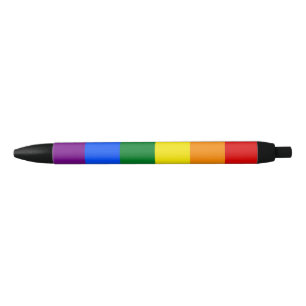 Caneta Preta CORES DO RAINBOW FLAG + suas ideias