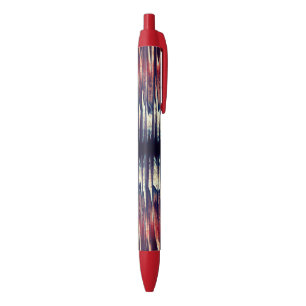 Caneta Preta Cores fundidas