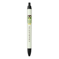 Coruja lunática verde bonito