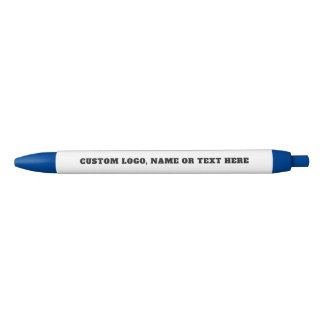 Caneta Preta Custom Logo Pen - Personalized Create Your Own