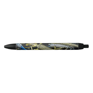 Caneta Preta Daggers, Dirks e Sabers