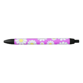 Caneta Preta Daisy Simple Violet